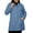 Ceil Blue, variant on Panda Uniform by HeedFit Women Custom Lab Coat for Doctors XXS Black