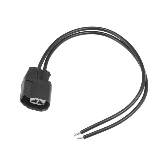 Accesorios Únicos Enchufe de Alternador de 2 Pines Pigtail para Dodge para Ram 1500 2500 3500 4500 5500 Metal Negro Duradero