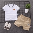 thumbnail image 4 of Conjunto de polo para niños, camiseta de manga corta de moda, ropa de verano para niños, conjunto deportivo de dos piezas, 4 of 5