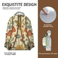 thumbnail image 5 of Adorable Mushroom Design School Backpack for Women, Cute College Bookbag, Large Capacity Laptop Daypack for Campus Commute, Durable Material, Ideal Gift Idea, 5 of 6