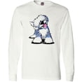 thumbnail image 3 of Inktastic Old English Sheepdog Long Sleeve T-Shirt, 3 of 5