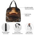 thumbnail image 4 of Vsdgher Vintage Gentleman Duck Lunch Bag, Lunch Box for Women Adult Men, Lunch Tote Insulated Cooler Lunch Container for Work/Office/Picnic/Travel, 4 of 8