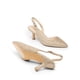 thumbnail image 3 of Zapatos de Tacón Bajo con Tira Trasera para Mujer DREAM PAIRS en Brillo Dorado, 3 of 7