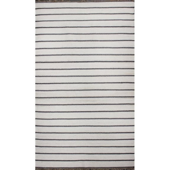Kilim 05 2X3 White Handwoven Wool Area Rug