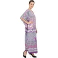 thumbnail image 5 of Miss Lavish London Women Kaftans Dresses, Purple S, 5 of 7