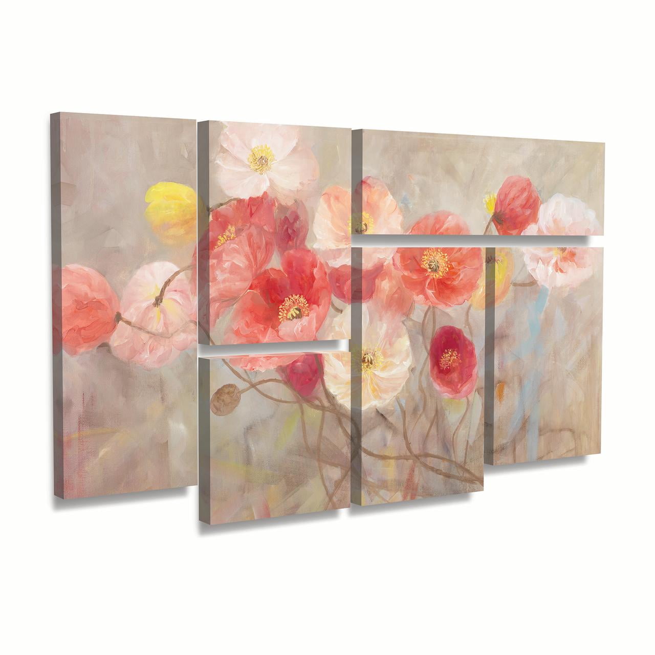 Trademark Fine Art 'Wild Poppies I' Canvas Art by Li Bo