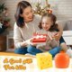 thumbnail image 3 of CaiYueKe Stress Relief Squishy Toys for Adults, Cute Easter Egg Fidget Sensory Toys for Anxiety, Desk Decor Classroom Office Novelty Gifts Party Favors, 3 of 3