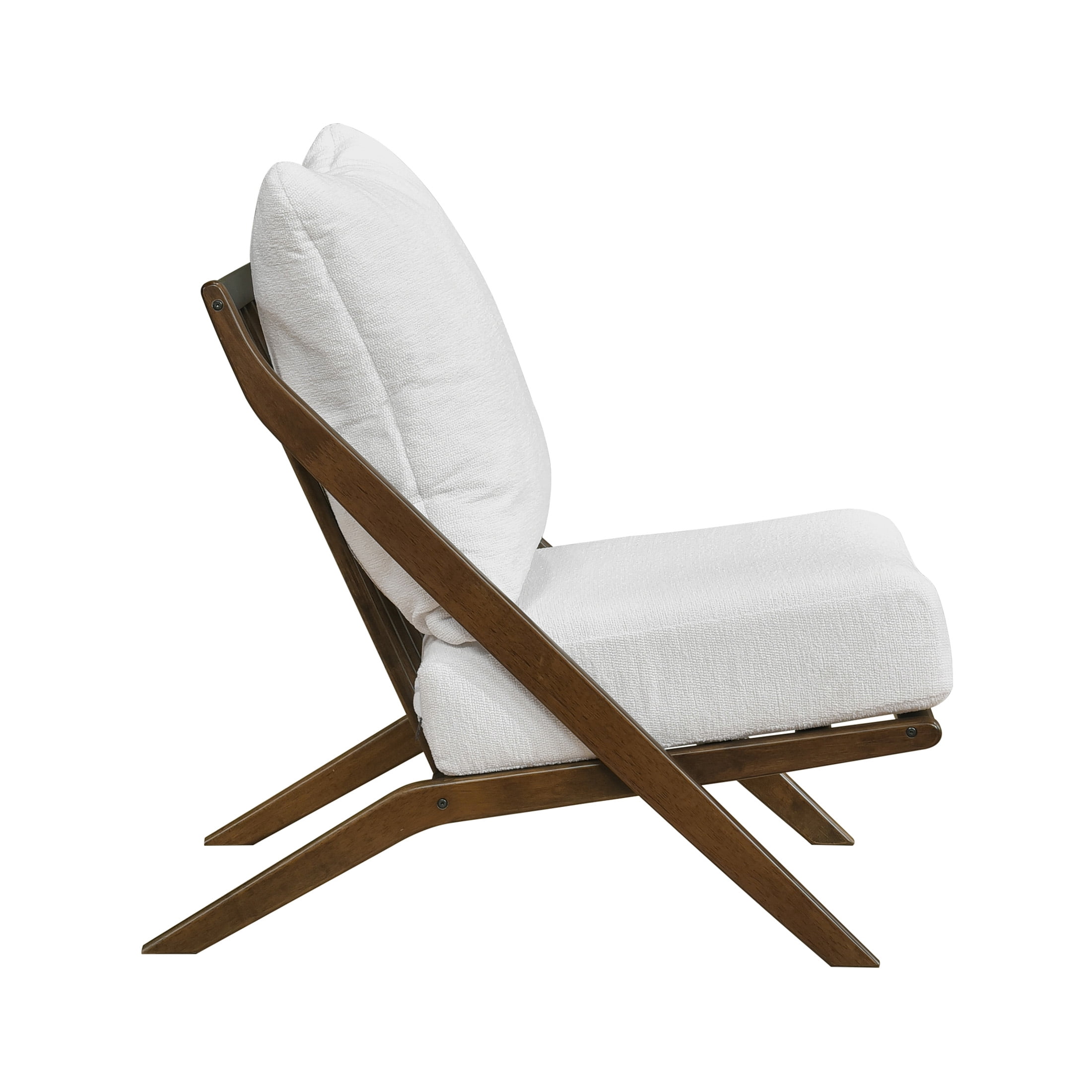 OakvillePark Ovela Textured Fabric Accent Chair, Beige