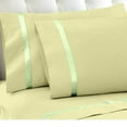 thumbnail image 3 of Swiss Club 1800 Series Super Soft Comfort 4-Piece Sheet Set Sage Full, 3 of 3