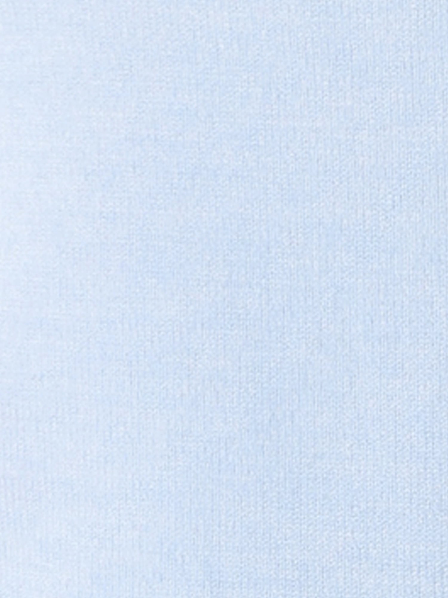 DARING DIVA Ribbed Knit Crew Neck Short Sleeve Tops M Light Blue