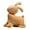 Yellow, variant on Rabbit Balloon Party Themed Scene Layout Lovely Cartoon Animal Inflatable Toy Ornament 4D Standing Easter Bunny Aluminum Foil Balloon Party Decoration