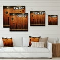 thumbnail image 4 of Designart "Tribes Ancient African Traditions I" African Tribes Print on Natural Pine Wood, 4 of 5