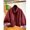 Angolan Red, variant on Womens Angolan Red Stand Collar Jacket, Casual Loose Fit Short Windbreaker
