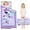 Purple Butterfly, variant on Toddler Nap Mat - Dreamy Unicorn Design with Removable Pillow and Soft Blanket, Sleeping Bag for Girls' Daycare, Preschool, Travel, and Camping