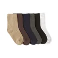 thumbnail image 4 of Jefferies Socks Boys Rib Dress School Uniform Crew Socks 6 Pair Pack, 4 of 4