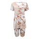 thumbnail image 4 of Blusas para las Mujeres Casual, Cuello en V de Manga Corta Impresa Superior Y Suelto Pantalones Cortos, Conjuntos de Moda de Verano, 4 of 4