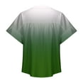 thumbnail image 4 of Cotton Summer Tops for Women 2025 Womens Loose Shirts Casual Solid Color Tshirts, 4 of 5