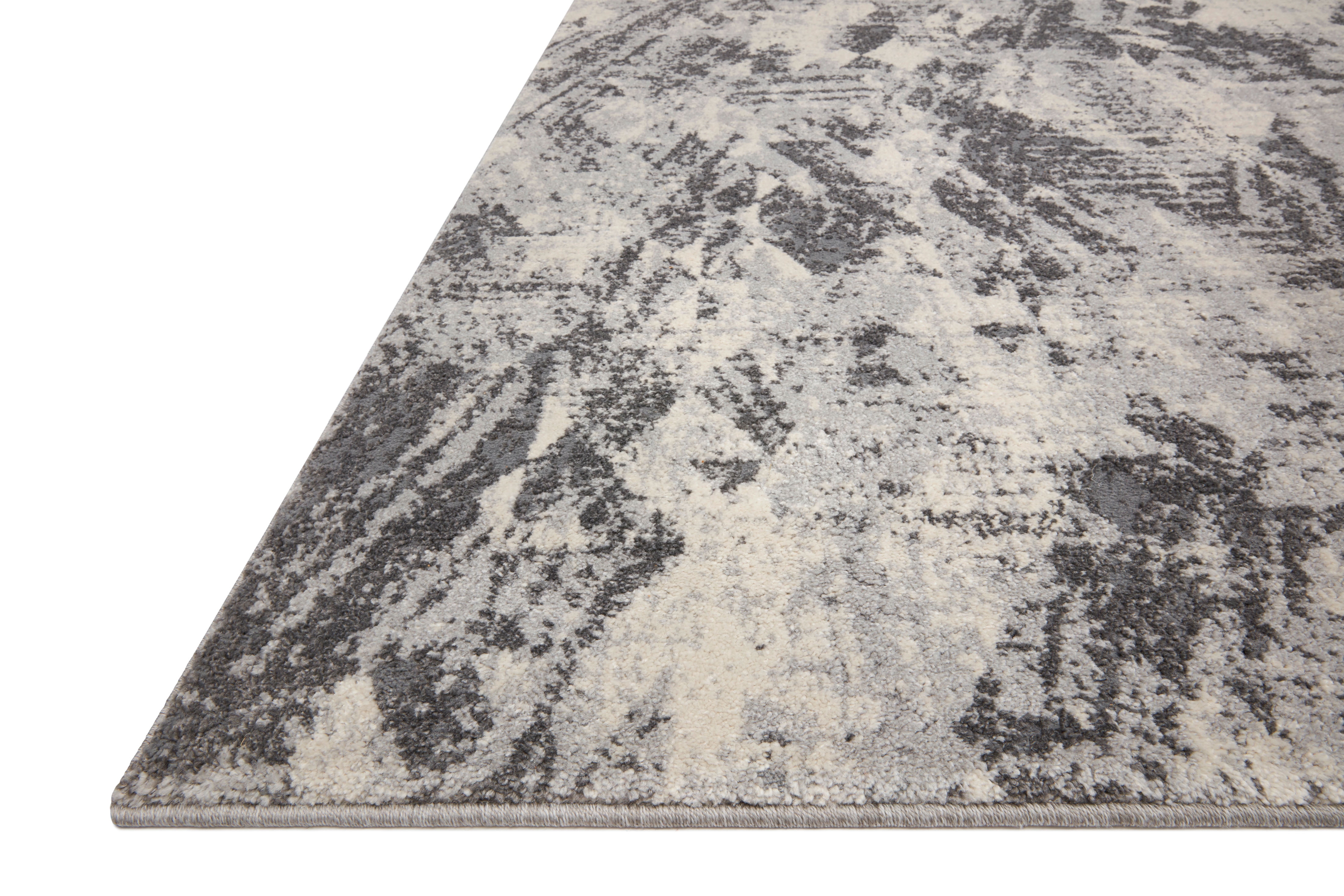 Loloi Austen AUS-03 Abstract Stone / Pebble Area Rug 18" x 18" Sample
