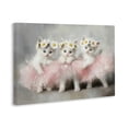 thumbnail image 2 of Stupell Industries Bohemian Dancing Kittens in Tutus Canvas Art, 24 x 16, by Tina LeCour, 2 of 8