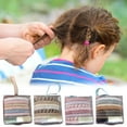 thumbnail image 7 of Braid Headband, Elastic Hair Headband, High Elasticity Woven Hair Tie For Curly Thick Long Hair, Comfortable All Day Wear Hair Accessory, No Crease Rubber Hair Band, 7 of 7