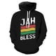 thumbnail image 2 of Sudadera con capucha con estampado de Jah Bless para hombres y mujeres, sudadera con capucha holgada informal con estampado 3D, ropa de calle para hombres, jerséis de gran tamaño, sudadera, ropa, 2 of 5