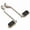 A Chrome, variant on Motorcycle Left Heel Toe Shift Lever Pedal Peg For Harley Touring Road King 1988-2024 Softail FL 1986-2024