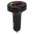 thumbnail image 2 of Reproductor MP3 Bluetooth 5.0 para coche E6, modulador, adaptador FM de carga rápida USB dual, transmisor, 2 of 14