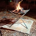 thumbnail image 4 of OUNONA Portable Fireproof Blanket Made of Fiberglass for Camping Use Assorted Color, 4 of 8
