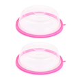 thumbnail image 1 of ENJOYW 2Pcs Microwave Oven Food Heating Anti-splash Covers Freshness Lids Kitchen Tool Microwave Covers, 1 of 7