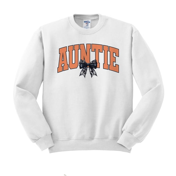 Halloween Auntie Sweatshirt Unisex Large White