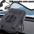 thumbnail image 2 of Car Solar Panel Heater Portable Auto Windshield Heater, 2 of 8