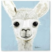 Paper Beverage Napkins by Studio Oh! - Farm Animals - Pack of 40 - Full-Color Art - 3-Ply Strong & Durable, Easy Cleanup - for Everyday & All Occasions