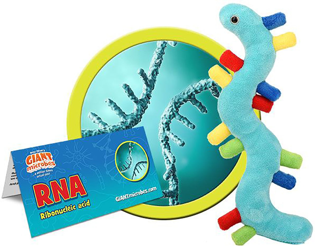 Educational Plush Deoxyribonucleic acid GIANTMicrobes DNA 