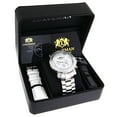 thumbnail image 4 of Oversized Mens Diamond Watch 0.25ct White Mop Escalade Chronograph, 4 of 4