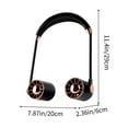 thumbnail image 6 of under $5 Usloyux Portable Neck Fan USB Rechargeable Battery Operated Cooling Cute Design Summer Gift Pocket Fan Lightweight Mini Wearable Long Life Fans for Office, 6 of 9