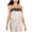 Metallic - beige, variant on Leyden Womens Lace Trim Cami Tank Top, Metallic, X-Small