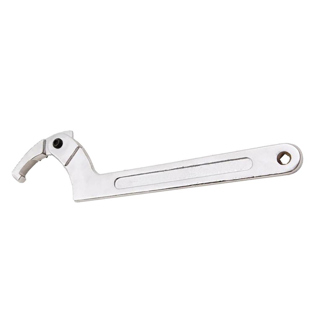 Adjustable 115-170mm Round Head Spanner Hook Wrench Tools 