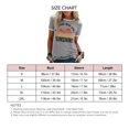 thumbnail image 4 of Camiseta de manga corta estampada para mujer, cuello redondo, camisa informal de verano, Tops para oficina, cita nocturna, salida gris XXL, 4 of 5
