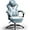 Fabric Blue, variant on Dowinx Gaming Chair with Footrest - Adult Gamer Chair, Massage Feature, PU Material, 200lbs (Red)