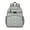 Grey-68, variant on Students Backpack with Gothic Astrology Sun, Moon, and Star Print, Mystical Cosmic Design, Lightweight and Adjustable for Everyday Use