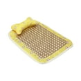 thumbnail image 1 of Mom's Best Esterilla refrescante de ratán para gatos y perros, transpirable y con almohada, lavable, 40 x 30 cm, 1 of 6