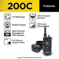 thumbnail image 6 of Dogtra 200C Waterproof ½-mlei Remote Training Dog E-Collar with Teacher’s Pet Dog Training Hunting Bumper, 6 of 6