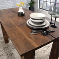thumbnail image 4 of Boone Mountain Engineered Wood Counter Height Dining Table in Grand Walnut, 4 of 12