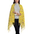 thumbnail image 2 of Honeii Duck1 Print Scarf Oversized Scarf Tassel Fall Winter Thick Scarf Warm Shawl Women,Women's Scarves & Wraps, 2 of 8