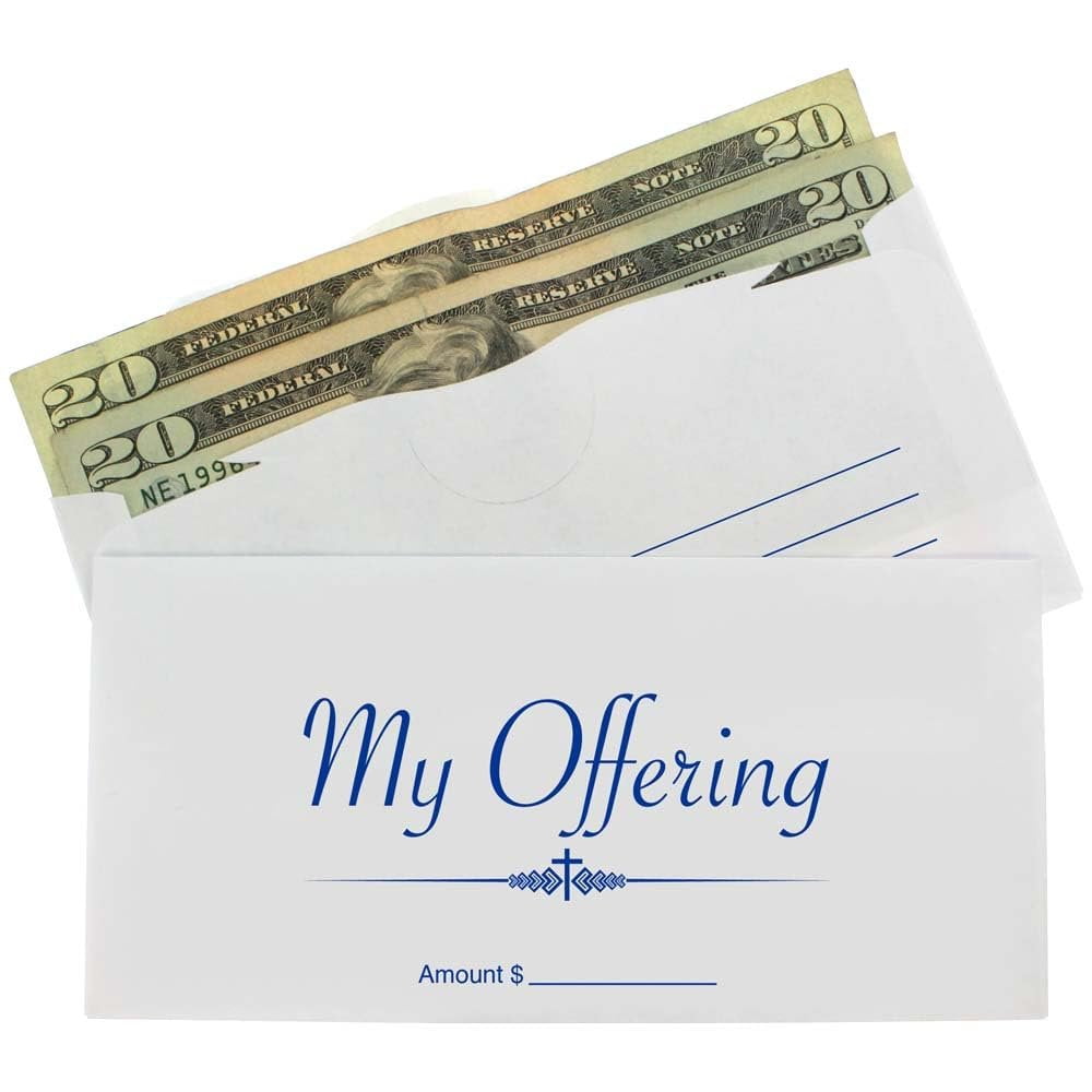 Church My Offering Pew Envelopes (Pkg of 200)