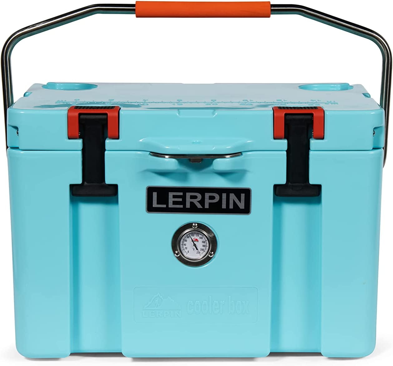 Lerpin Ice Cooler Chest with Thermometer Lerpin25QTD (Light Blue