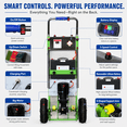 thumbnail image 3 of RXFSP 850W Foldable Aluminum Electric Stair Climber Hand Truck Dolly Cart, 880lb Capacity, Brushless Motor, 3 of 13