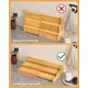 thumbnail image 5 of Spice Rack Organizer 3 Tier Expandable Bamboo for Kitchen Cabinet Cupboard Pantry, 5 of 7