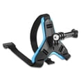 thumbnail image 1 of Puluz Motocicleta Casco Cámara deportiva Montaje Motorbike Video Recorder Chin Strap Soporte de lanzamiento rápido Reemplazo para Gopro Blue sidaley EL014483-01B, 1 of 7