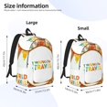 thumbnail image 4 of Balery World Travel3 Vintage Canvas Backpack for Men and Women - Large Capacity, Durable Travel Laptop Bag for School, Work, Hiking, and Outdoor Activities, 4 of 7